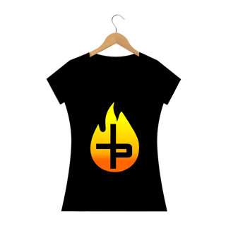 Nome do produto Camiseta Feminina Phelippe Luz - Chama