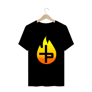Nome do produto Camiseta Plus Size Phelippe Luz - Chama