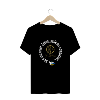 Nome do produto Camiseta Plus Size Ivan Domingos - O amor de Jesus
