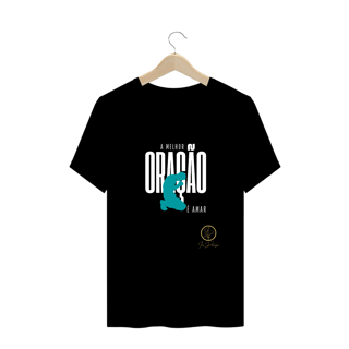 Nome do produto Camiseta Plus Size Ivan Domingos - A melhor oração