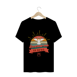 Nome do produto Camiseta Masculina Aline Melo - Governa-me de Novo