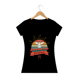 Nome do produto Camiseta Feminina Aline Melo - Governa-me de Novo