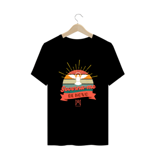 Nome do produto Camiseta Plus Size Aline Melo - Governa-me de Novo