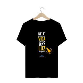 Nome do produto Camiseta Plus Size Ederson de Oliveira - A Luz dos Homens