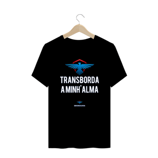 Nome do produto Camiseta Plus Size Ederson de Oliveira - Transborda Minha Alma