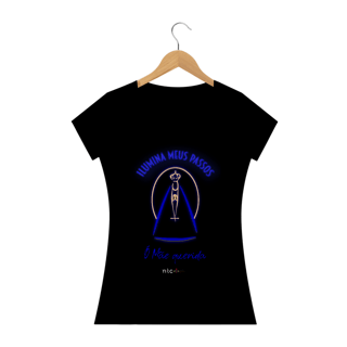 Nome do produto Camiseta Feminina  Novos Talentos Católicos - Ilumina meus passos