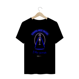 Nome do produto Camiseta Plus Size Novos Talentos Católicos - Ilumina Meus Passos