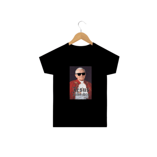 Nome do produto Camiseta Infantil Felipe D'Aloia - Jesus Save Bro