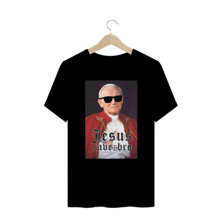 Nome do produto Camiseta Plus Size Felipe D'Aloia - Jesus Save