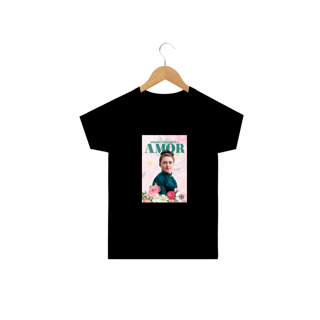 Nome do produto Camiseta Infantil Felipe D'Aloia - Minha Vocação é o Amor