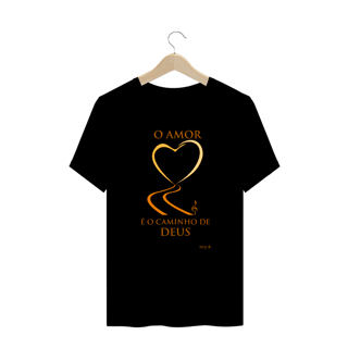 Nome do produto Camiseta Plus Size Instrumento de Paz - O Caminho de DEus