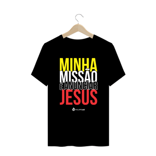 Nome do produto Camiseta Plus Size Phelippe Luz - Minha Missão