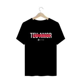 Nome do produto Camiseta Masculina Phelippe Luz - Teu Amor