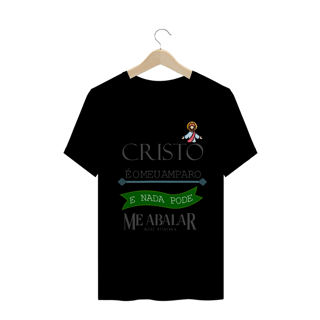 Nome do produto Camiseta Masculina Rose Teixeira - Cristo é Meu Amparo