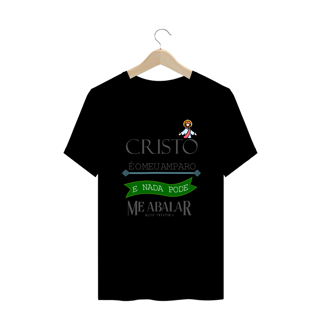 Nome do produto Camiseta Plus Size Rose Teixeira - Cristo é meu Amparo