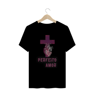 Nome do produto Camiseta Plus Size Kaua Lemes - Perfeito Amor