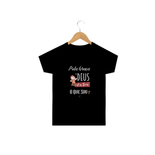 Nome do produto Camiseta Infantil Claudia Bastos - Pela Graça de Deus