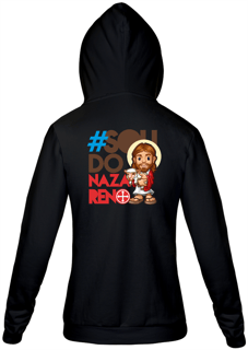 Nome do produto Moletom com zíper Felipe D'Aloia - Sou do Nazareno