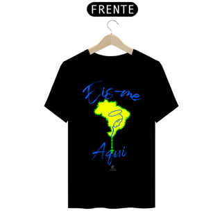 Nome do produto Camiseta Masculina Claudia Bastos - Eis-me Aqui
