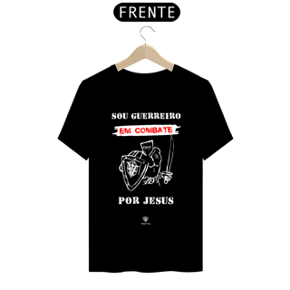 Nome do produto Camiseta Masculina Voz Eterna - Guerreiro em Combate