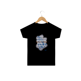 Nome do produto Camiseta Infantil Ellielthon Douglas - Mãe me Cobre com Teu Manto [ O Bom Pastor]