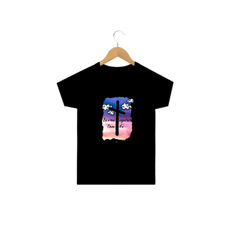 Nome do produto Camiseta Infantil Claudia Bastos - Eu Vou Esperar com Fé