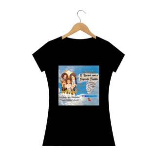Nome do produto Camiseta Feminina Roberto Soares - Programa Rosário com a Sagrada Família