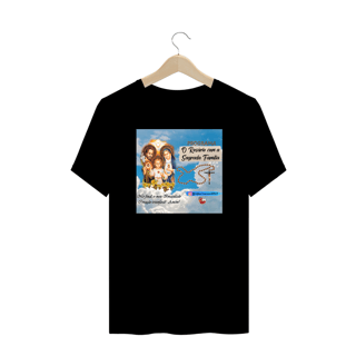 Nome do produto Camiseta Plus Size Roberto Soares - Programa Rosário com a Sagrada Família