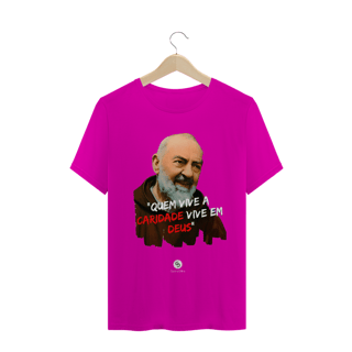 Nome do produto Camiseta Masculina Gabriel Dilins - Quem vive a caridade