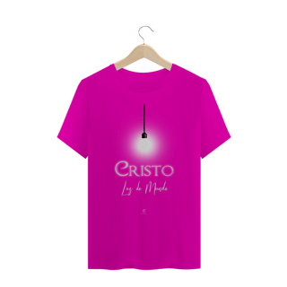 Nome do produto Camiseta Masculina Claudia Bastos - Luz Do Mundo