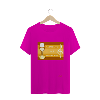 Nome do produto Camiseta Masculina Instrumento de Paz - Alimento Que Transforma