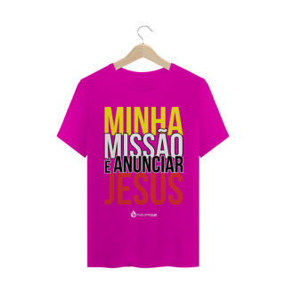Nome do produto Camiseta Masculina Phelippe Luz - Minha Missão