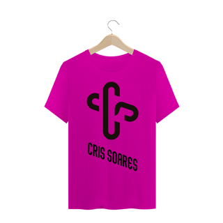 Nome do produto Camiseta Masculina Cris Soares - CS em Cruz