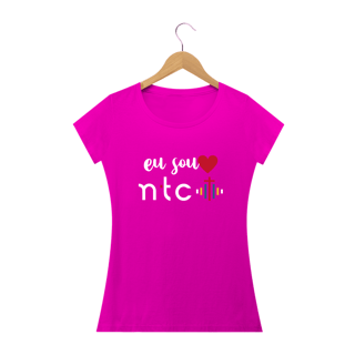 Nome do produto Camiseta Feminina Novos Talentos Católicos - Eu Sou NTC