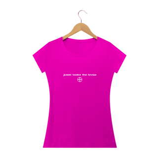 Nome do produto Camiseta Feminina Felipe D'Aloia - Just Take The Love
