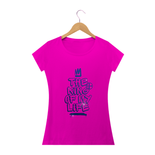 Nome do produto Camiseta Feminina Felipe D'Aloia - The King of My Life
