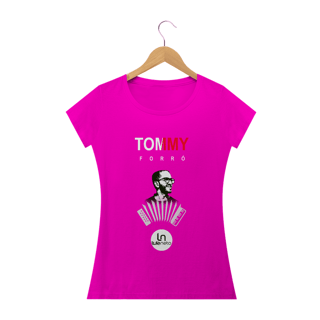 Nome do produto Camiseta feminina Luís Neto - Tommy Forró