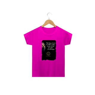Nome do produto Camiseta Infantil Ivan Domingos - Nos braços do Pai