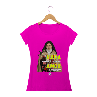 Nome do produto Camiseta Feminina Gabriel Dilins - Feito Por Amor