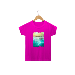 Nome do produto Camiseta Infantil Gabriel Dilins - O caminho é Deus