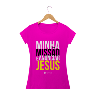 Nome do produto Camiseta Feminina Phelippe Luz - Minha Missão 2