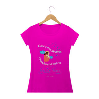 Nome do produto Camiseta Feminina Rose Teixeira - Cerca-me de Amor