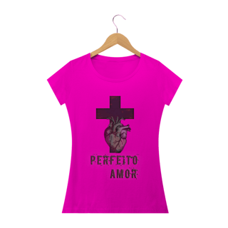 Nome do produto Camiseta Feminina Keuã Lemes - Perfeito Amor