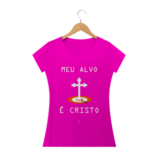 Nome do produto Camiseta Feminina Claudia Bastos - Meu Alvo