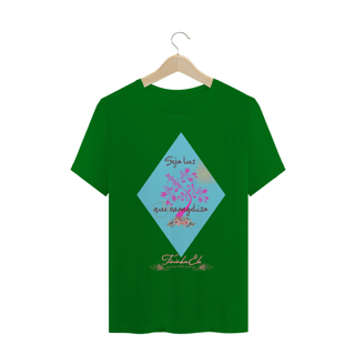 Nome do produto Camiseta Tininha Elo - Seja luz que evangeliza