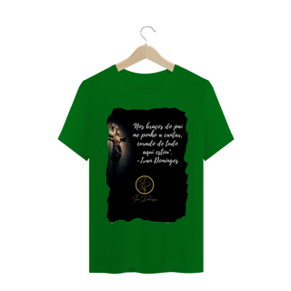 Nome do produto Camiseta Ivan Domingos - Nos braços do Pai