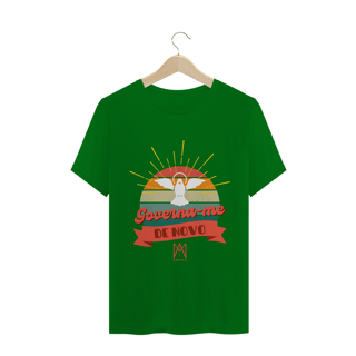 Nome do produto Camiseta Masculina Aline Melo - Governa-me de Novo