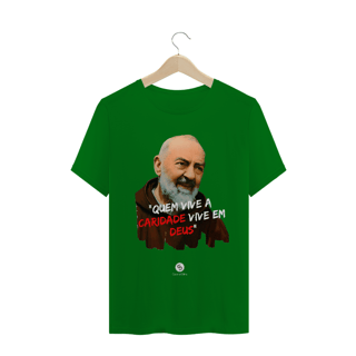 Nome do produto Camiseta Masculina Gabriel Dilins - Quem vive a caridade