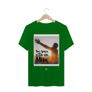 Nome do produto Camiseta Masculina Edu Guimarães - Tua Graça Está em Mim