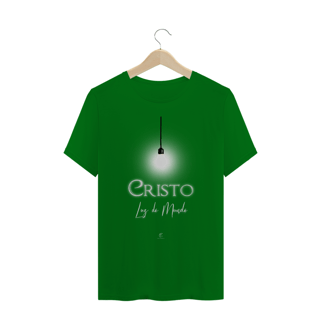 Nome do produto Camiseta Masculina Claudia Bastos - Luz Do Mundo